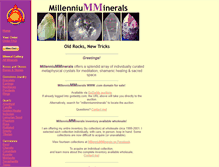 Tablet Screenshot of millenniumminerals.com